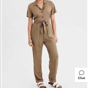 American Eagle Tie-Waist Jumpsuit